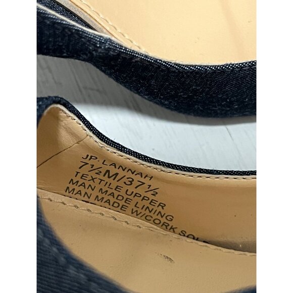 Jessica Simpson‎ Womens Embroidered Denim Block Heels Size 7.5 - Picture 11 of 11